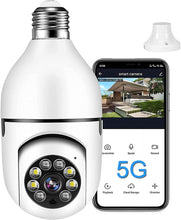 Load image into Gallery viewer, 5G &amp; 2.4G PREMIUM BULB SECURITY CAMERA *UPDATED 2023
