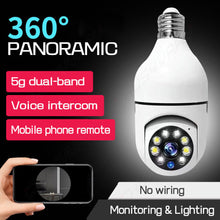 Load image into Gallery viewer, 5G &amp; 2.4G PREMIUM BULB SECURITY CAMERA *UPDATED 2023
